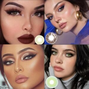 عدسات بألوان طبيعية
