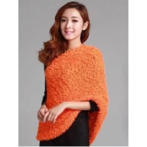 الشال السحري المتمدد لون برتقالي